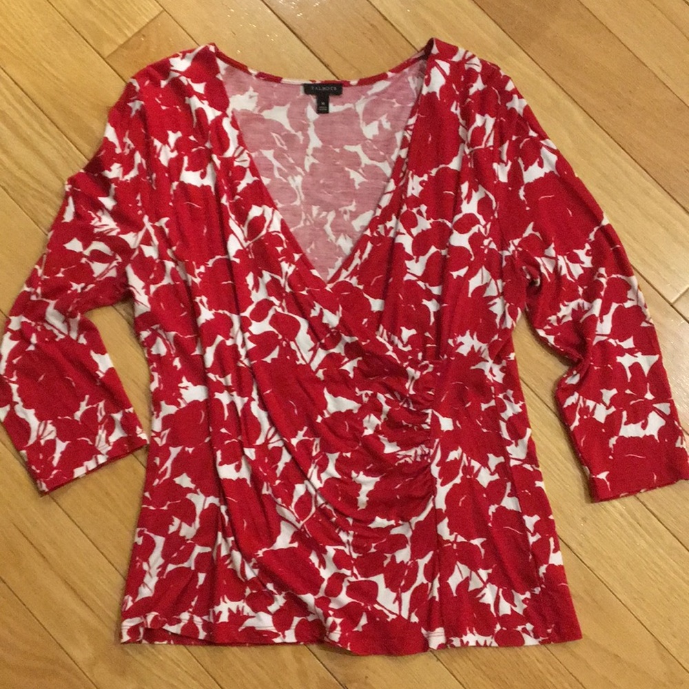 Talbots Wrap Top